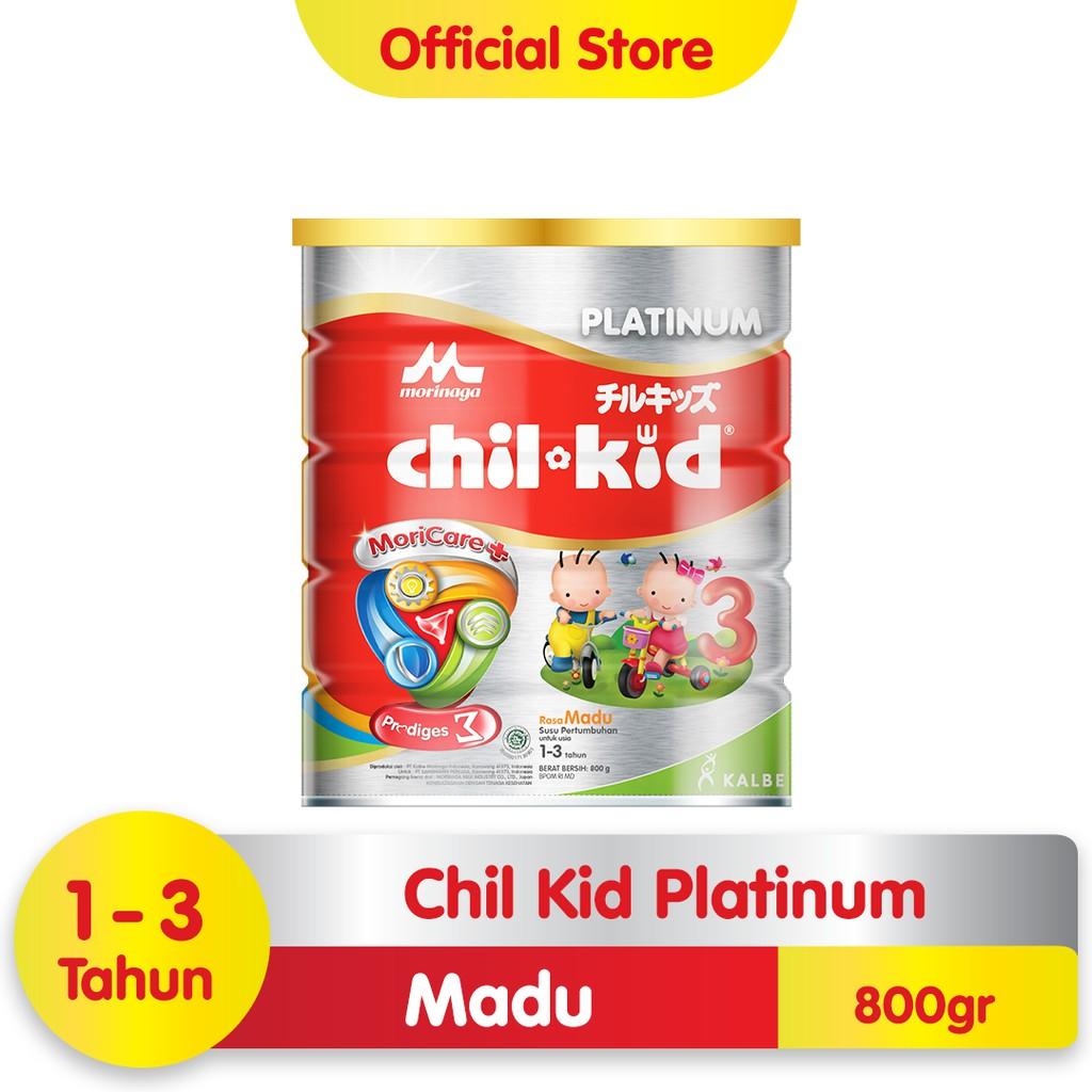 Morinaga Chil Kid Platinum Moricare+ Madu 800 gr