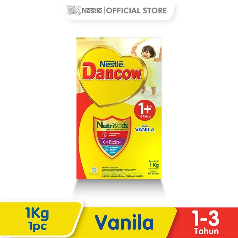 Harga-Nestle Dancow 1+ Nutritods Vanila 1-3 Tahun Box 1 kg