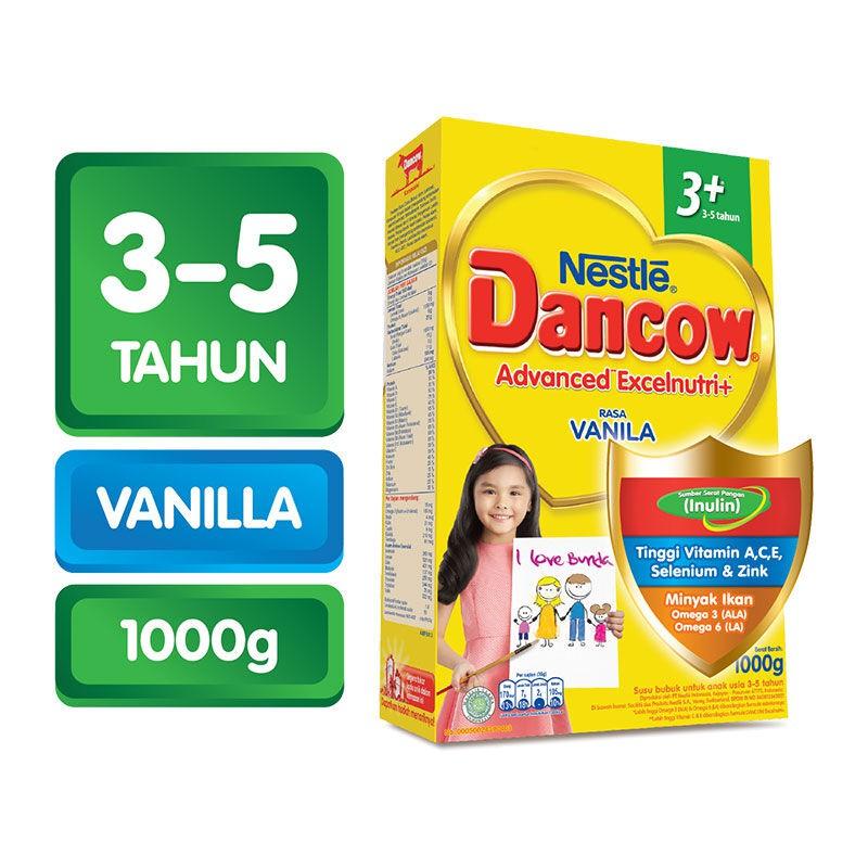 Nestle Dancow Advanced Excelnutri+ 3+ Vanila 1000 gr