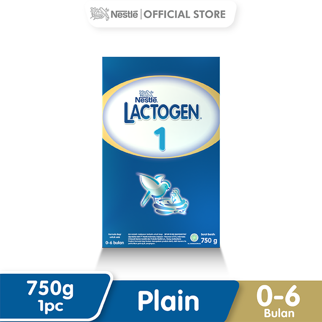 Nestle Lactogen 1 Susu Formula 0-6 Bulan Box 750 g