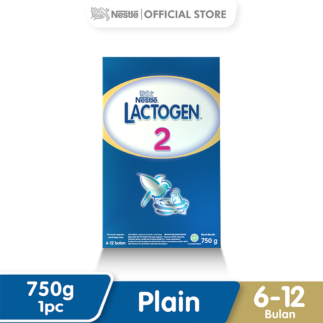 Harga-Nestle Lactogen 2 Susu Formula 6-12 Bulan Box 750 g